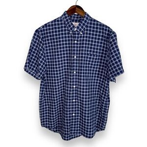 Polo Ralph Lauren Navy Blue S/S Oxford Button Down Shirt L